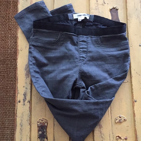 HELMUT LANG GRAY STRETCH SKINNY JEAN LEGGING 27 - Picture 5 of 10